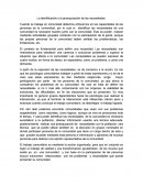 La identificación y la jerarquización de las necesidades