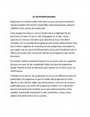 LA TELEVISION BASURA