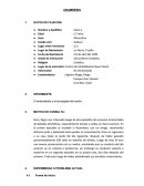 ANAMNÉSIS. El entrevistado y el encargado del centro.