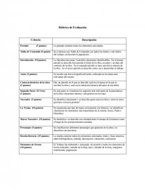 Lineamientos Generales Para la realización de tu “Trabajo Literario” debes tener en cuenta las siguientes indicaciones. Página 4