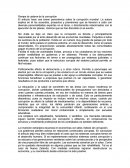 Rompe la cadena de la corrupción