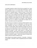 Sociología comprensiva.