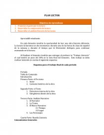 Lineamientos Generales Para la realización de tu “Trabajo Literario” debes tener en cuenta las siguientes indicaciones. Página 1
