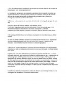 Que efecto tiene sobre la investigación de mercados la creciente adopción del concepto de Marketing por parte de las organizaciones?
