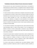 Posibilidades de Desarrollar el Mercado Financiero Internacional en Guatemala
