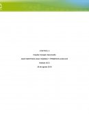 CONTROL 2. ANATOMOFISIOLOGIA HUMANA Y PRIMEROS AUXILIOS.