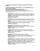 Selección y análisis de procedimientos de auditoría: Propósito, objetivos y técnicas aplicadas