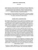 SABER VER LA ARQUITECTURA.