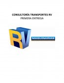 CONSULTORÍA TRANSPORTES RV PRIMERA ENTREGA