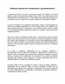 Modernismo y Posmodernismo (Película Her).