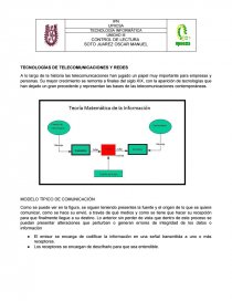 TECNOLOGÍAS DE TELECOMUNICACIONES Y REDES. Página 1