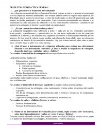 PREGUNTAS DIDÁCTICA GENERAL. Página 1