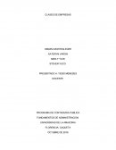 Clases de empresas.