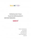 Analisis economico gasco sa