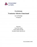 Psicofisiología Trastorno Afectivo Emocional