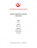 DERECHO DE MARKETING Y PUBLICIDAD TRABAJO FINAL
