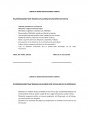 Rendicion de cuentas preescolar