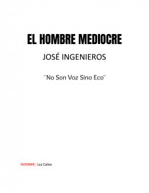 LA MORAL DE LOS IDEALISTAS.. Página 1