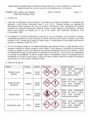 PREINFORME DE LBORATORIO #5 PRODUCCION DE PIRUVATO, ACETALDEHIDO Y ETANOL POR FERMENTACION DE LA GLUCOSA CON LAS ENZIMAS DE LA LEVADURA