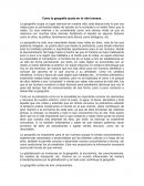 La geografía en la vida humana