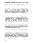 SOMOS TODOS LIBRES PARA LA FORMACIÓN DE UNA FAMILIA