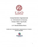 Análisis del Comportamiento Organizacional en Cinemex Galerías Mazatlán