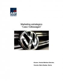 Marketing estrategico “Caso Volkswagen”. Página 1