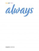 Resumen Ejecutivo. Always es una marca de toallitas femenina