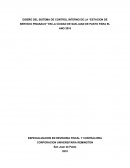 ESPECIALIZACION EN REVISORIA FISCAL Y CONTRALORIA