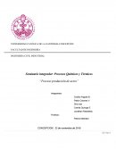 Proceso producción de acero