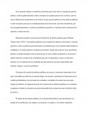 Politicas públicas y gubernamentales