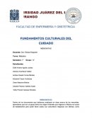 FUNDAMENTOS CULTURALES DEL CUIDADO MENONITAS