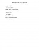 Trabajo Práctico de Lengua y Literatura II