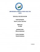 Ética profesional con la facilitadora Gisela Alcántara Páez de la UAPA.
