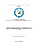 INCIDENTES EN EL PAGO ELECRONICO DE NÓMINA POR EL DEPARTAMENTO DE CONTABILIDAD EN LA EMPRESA UNIVERSAL