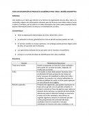 FICHA DE DESCRIPCIÓN DE PRODUCTO ACADÉMICO PARA TLRIID I. RESEÑA DESCRIPTIVA