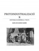 HISTORIA LECTURA PROTOINDUSTRIALIZACIÓN