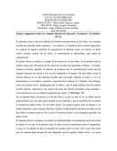 Ensayo comparativo entre Los Amantes Suicidas de Sonezaki y La muerte y el Caballero del rey.