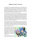 Dibuja un circulo y es la tierra