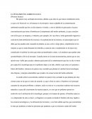 EL PENSAMIENTO AMBIENTALISTA (Primera lectura)