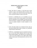 TERCERA PARTE: PROYECTANDO EL FUTURO. ¿ADONDE VOY?