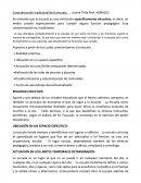 Caracterización tradicional de la escuela