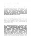 ¿La percepción es una forma de conocimiento confiable?