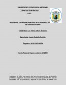 Estrategias didácticas de la enseñanza en las ciencias sociales