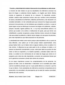 Función y efectividad del módulo intervención de problemas en adicciones. Página 1