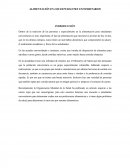 Alimentación en los estudiantes universitarios