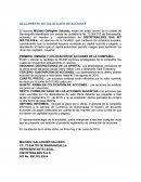 REGLAMENTO DE COLOCACION DE ACCIONES.