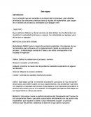 Es un concepto que se concentra en la mejora de los procesos, pero dándole prioridad a las soluciones prácticas claras y rápidas de implementar, que surgen de un análisis de procesos y actividades que agregan valor.