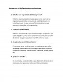 Restaurante el Bulli y tipos de organizaciones.