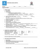 EVALUACIÓN NUTRICIONAL GLOBAL SUBJETIVA.